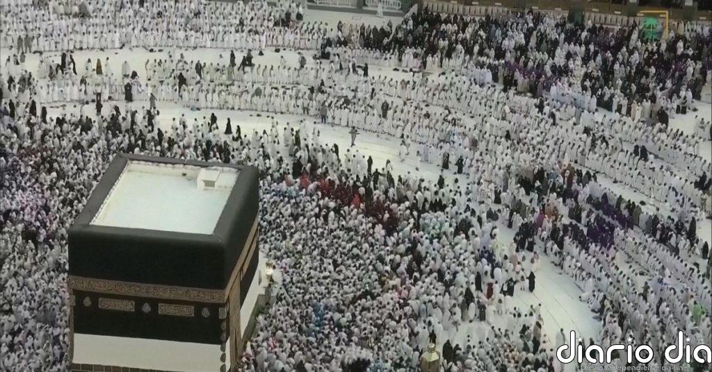 Más de 1,5 millones de musulmanes participan en el Hajj en La Meca