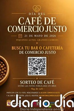 Más de 50 establecimientos ofrecen mañana en León café de comercio justo