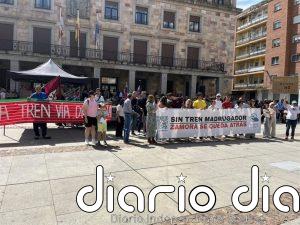 Más de 500 personas exigen a Renfe mejores servicios ante supresiones que "condenan a Zamora al aislamiento"