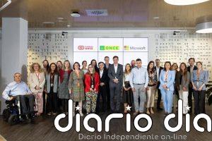 Microsoft, ONCE y Fundación ONCE refuerzan su apuesta por la IA para impulsar la inclusión de personas con discapacidad