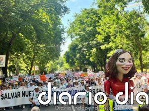 Miles de personas vuelven a recorrer Madrid en defensa de la Sanidad Pública frente al "desmantelamiento" del PP