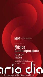 Mimma Málaga se convierte en laboratorio de música contemporánea con el concierto del taller del Conservatorio Superior