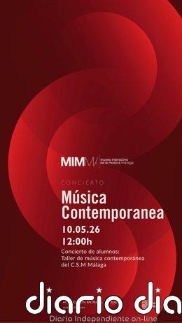 Mimma Málaga se convierte en laboratorio de música contemporánea con el concierto del taller del Conservatorio Superior