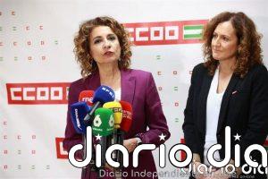 Montero critica que Moreno "rebaje a eslogan" la "prioridad nacional" y se ponga "de perfil" ante las tesis de Vox
