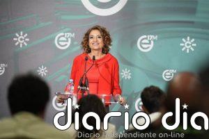 Montero sale "muy contenta" del debate de Canal Sur: "Hemos podido trasladar a los ciudadanos lo que se juegan" el 17M