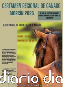 Morcín acogerá el 24 de mayo el XVI Certamen Regional de Ganado Equino con capacidad para 80 ejemplares