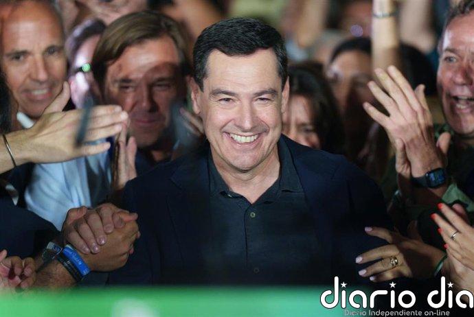 Moreno apuesta por un gobierno del PP "en solitario" y avisa a Vox: "No sería razonable la búsqueda del sillón"