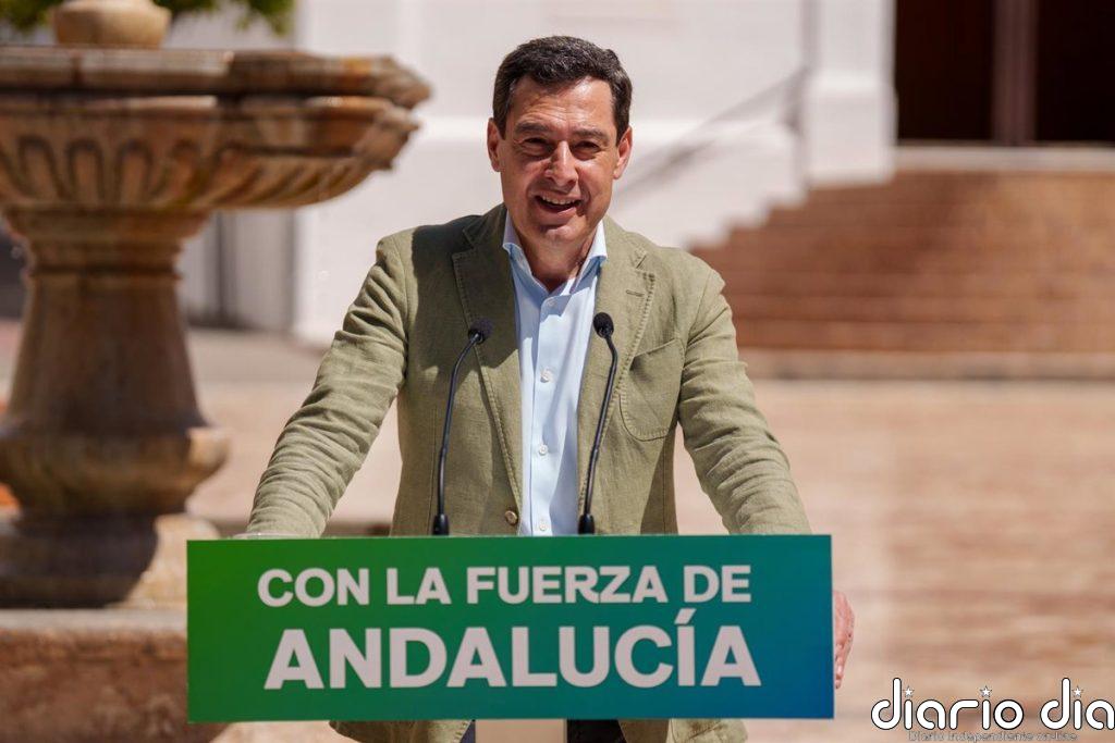 Moreno exige a Mínguez (PSOE) disculparse por pedir a Andalucía "levantarse del sofá" el 17M: Es un "tópico ofensivo"