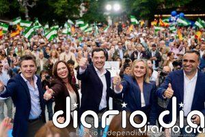 Moreno pide la "matrícula de honor" para el PP-A y que pueda haber ya gobierno en julio con mayoría "suficiente"
