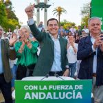 Moreno se quedaría al borde de la mayoría absoluta el 17M con PSOE-A a la baja y subida de Vox, según un sondeo de Joly