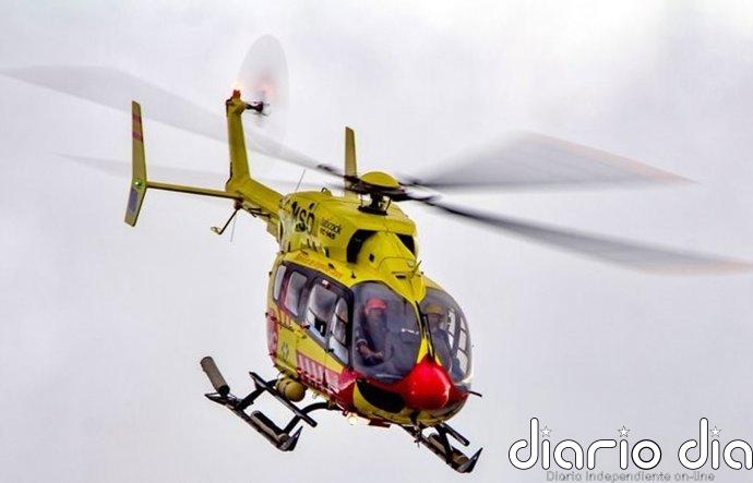 Muere un bañista tras ser rescatado en helicóptero en La Oliva (Fuerteventura)