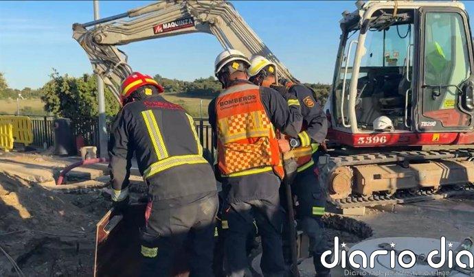 Muere un hombre atrapado en la zanja que trabajaba en Galapagar (Madrid)