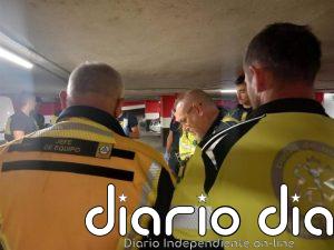 Muere un hombre de mediana edad tras quedar atrapado entre su coche y una columna en un garaje de Madrid