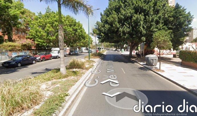 Muere una motorista tras colisionar contra un turismo en Málaga capital