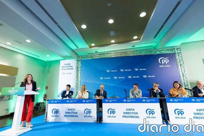 Navarro (PP): "El PSOE de Málaga se ha llevado el peor castigo por los agravios constantes del Gobierno"