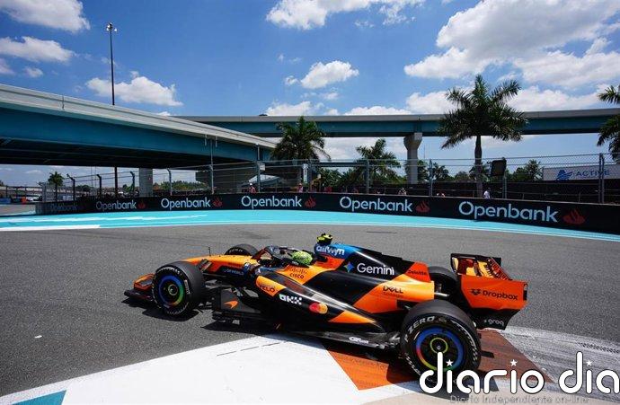 Norris interrumpe el dominio de Mercedes con poca mejora de Sainz y Alonso