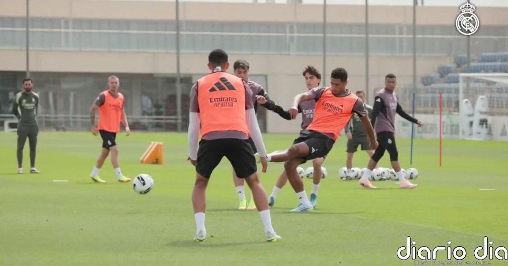 Nueva sesión de trabajo para el Madrid de cara al Clásico