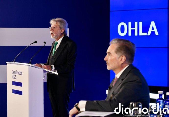 OHLA gana 7,8 millones de euros en el primer trimestre, frente a pérdidas en 2025, y dispara su Ebitda
