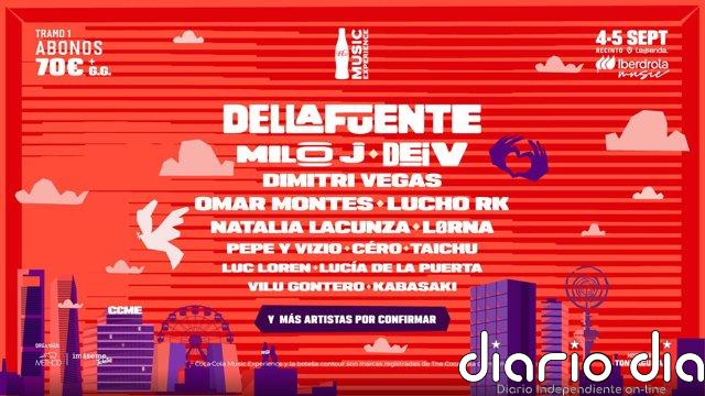 Omar Montes, cabeza de cartel del Coca-Cola Music Experience 2026