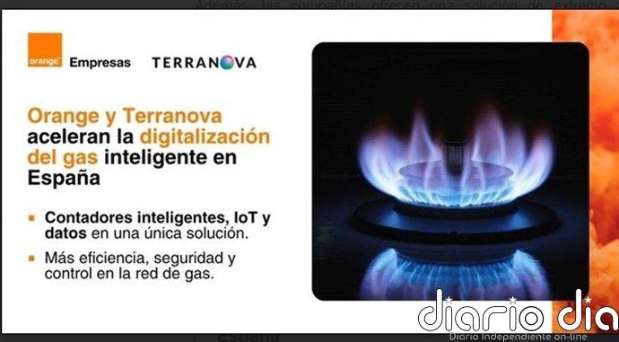 Orange y Terranova se alían para impulsar la digitalización de los contadores inteligentes de gas en España