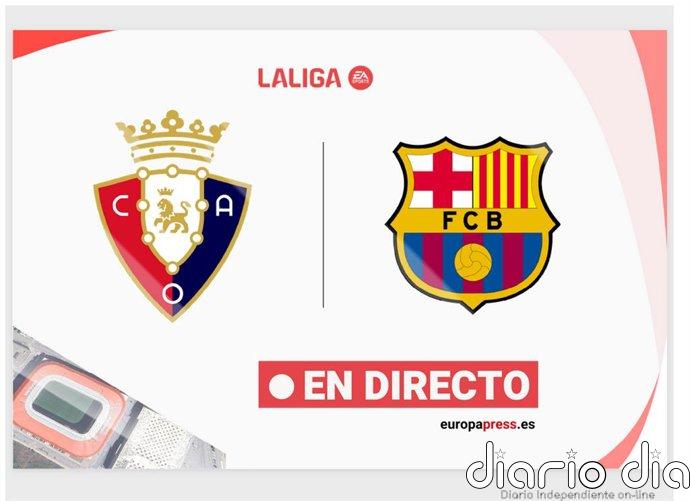 Osasuna - Barcelona, en directo hoy: sigue el partido de LaLiga EA Sports minuto a minuto