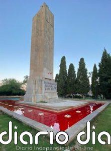 Palma pide "depurar responsabilidades" por las pintadas contra el fascismo en el monolito de sa Feixina