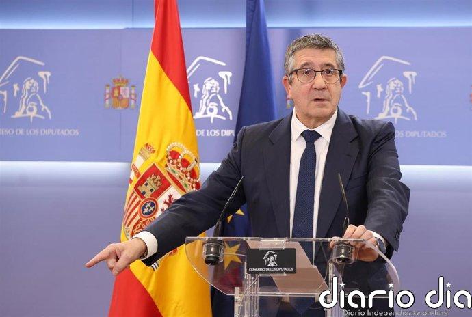 Patxi López (PSOE) defiende a Zapatero y pide "pruebas" y garantizar la presunción de inocencia