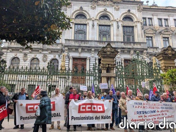 Pensionistas denuncian las "insuficiencias del sistema de atención a la dependencia" y exigen más financiación
