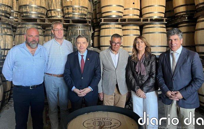 Planas defiende la IGP Tonelerías de Montilla-Moriles para "el enoturismo y conocer un oficio tradicional"