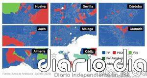 ¿Qué ha votado tu vecino? Consulta el mapa de resultados de las elecciones andaluzas del 17M calle a calle