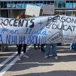 Reabierta la C-16 en el Túnel del Cadí (Lleida) tras una manifestación de profesores