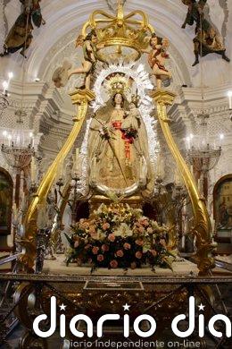 Reabre el Santuario de la Virgen de los Remedios de Fregenal de la Sierra (Badajoz) tras el robo de joyas