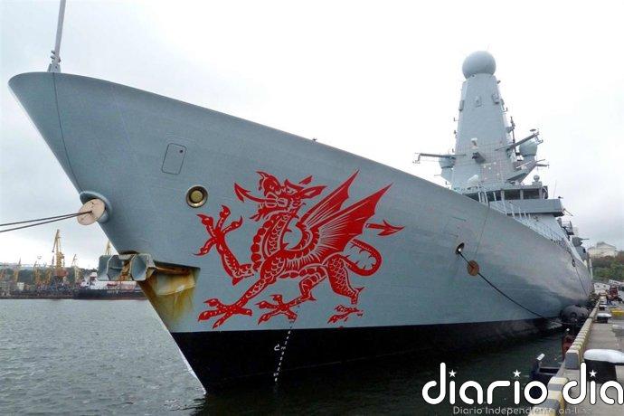 Reino Unido desplegará al destructor 'Dragon' para una posible misión de protección marítima en Ormuz