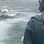 Rescatadas cinco personas que navegaban a la deriva en Mataró (Barcelona)