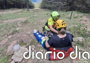 Rescatan a una mujer herida tras sufrir una caída en la senda de Los Tejos, en Neila (Burgos)