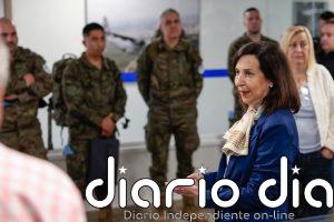 Robles despide a los militares del contingente BRILIB XLV que relevan a sus compañeros en la misión de paz en Líbano