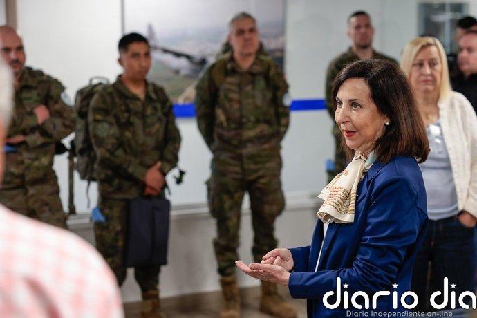 Robles despide a los militares del contingente BRILIB XLV que relevan a sus compañeros en la misión de paz en Líbano