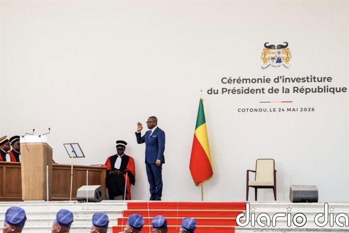 Romual Wadagni jura como presidente de Benín