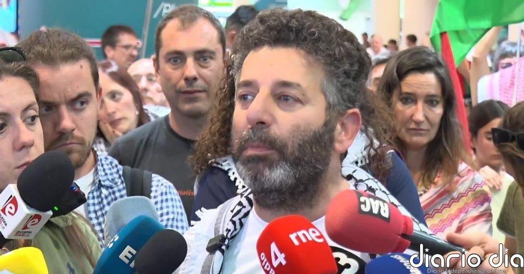 Saif Abu Keshek: "No somos héroes ni queremos serlo, queremos que se cuente lo que está pasando en Palestina"