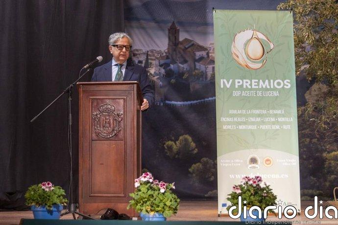 Salvador Fuentes resalta el "extraordinario momento" que vive el aceite de oliva virgen de la provincia de Córdoba