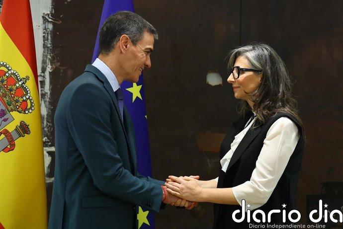 Sánchez entrega la Orden del Mérito Civil a la relatora de la ONU por documentar la violencia de Israel en Palestina