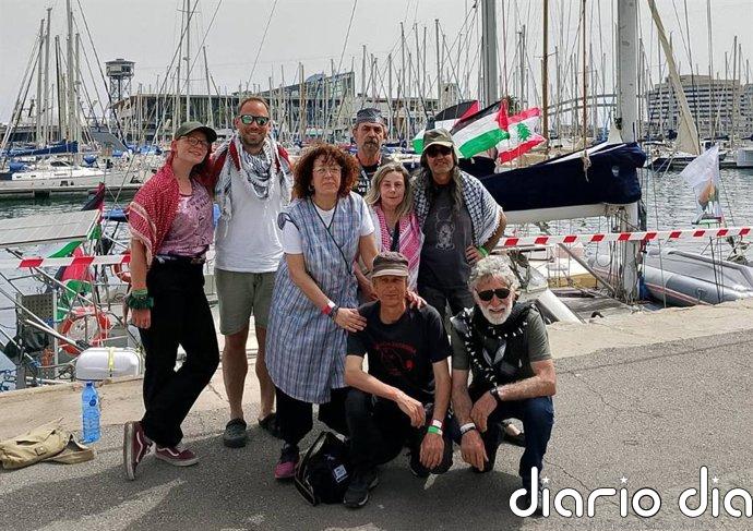 Sandra Garrido, gallega en Flotilla: "Nunca habían llegado al límite de interceptar a 1.100 km de la Palestina ocupada"