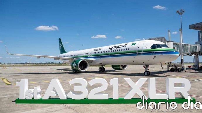 Saudia se convierte en la primera aerolínea de Oriente Próximo y África en operar el avión Airbus A321XLR
