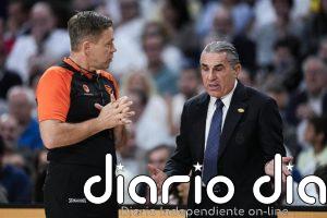 Scariolo, sobre el arbitraje en la Euroliga: "Indudablemente hemos sufrido una injusticia"