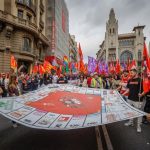 Sindicatos catalanes se manifiestan este 1 de mayo por la paz y democracia internacional