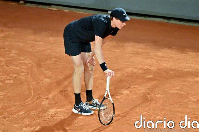 Sinner y Medvedev no terminan su dramática semifinal en Roma por la lluvia