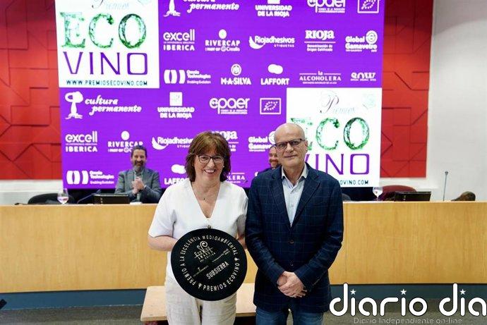 SUBSIERRA recoge el Premio Excelencia Medioambiental 2026 en los XVII Premios Ecovino