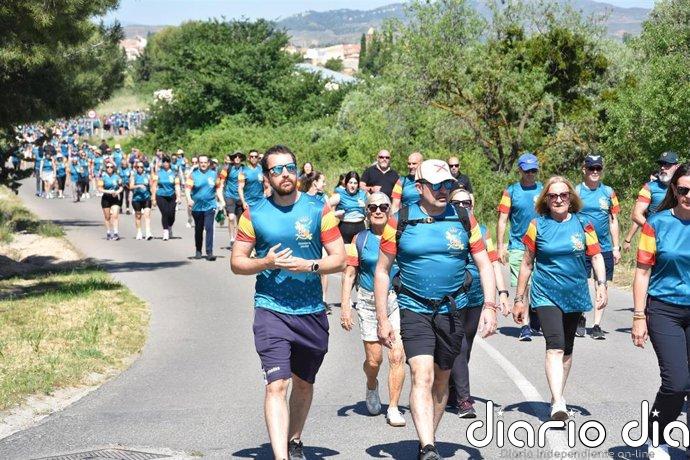 Tarazona se vuelca con la I Andada por el 182 aniversario de la Guardia Civil y a beneficio de la AECC