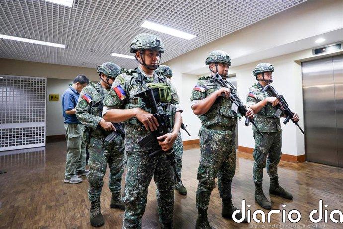 Tiroteo en el Senado de Filipinas mientras Dela Rosa se resiste a ser detenido