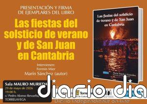 Torrelavega acogerá el día 29 la presentación de un libro sobre las fiestas del solsticio de verano y San Juan